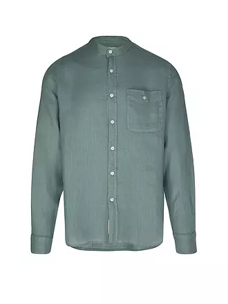 WOOLRICH | Chemise en lin coupe regular | mint